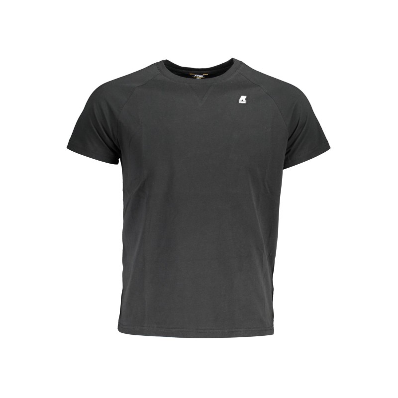 K-WAY T-SHIRT MANICHE CORTE UOMO NERO K-WAY T-SHIRT MANICHE CORTE UOMO NERO
