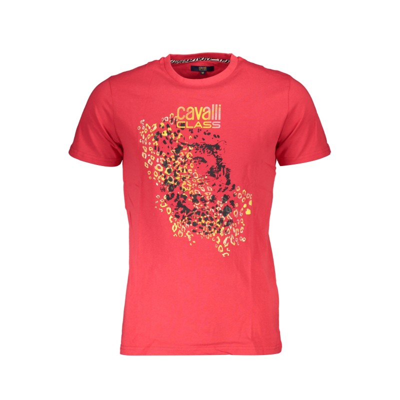 CAVALLI CLASS T-SHIRT MANICHE CORTE UOMO ROSSO CAVALLI CLASS T-SHIRT MANICHE CORTE UOMO ROSSO