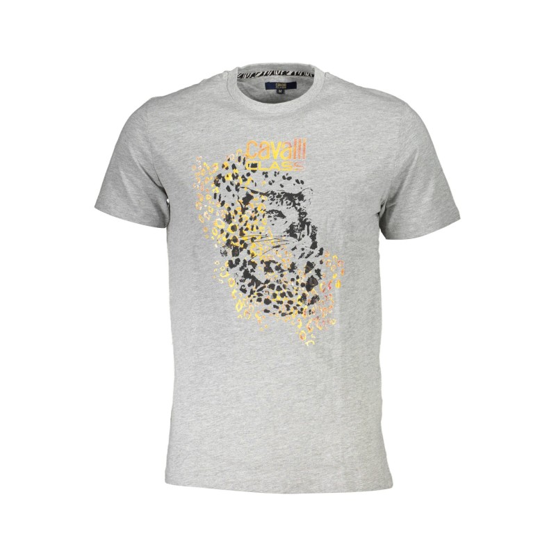 CAVALLI CLASS T-SHIRT MANICHE CORTE UOMO GRIGIO CAVALLI CLASS T-SHIRT MANICHE CORTE UOMO GRIGIO