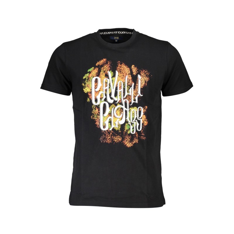 CAVALLI CLASS T-SHIRT MANICHE CORTE UOMO NERO CAVALLI CLASS T-SHIRT MANICHE CORTE UOMO NERO