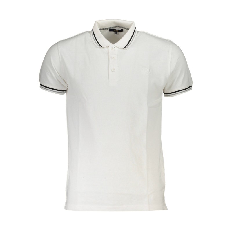 CAVALLI CLASS POLO MANICHE CORTE UOMO BIANCO CAVALLI CLASS POLO MANICHE CORTE UOMO BIANCO