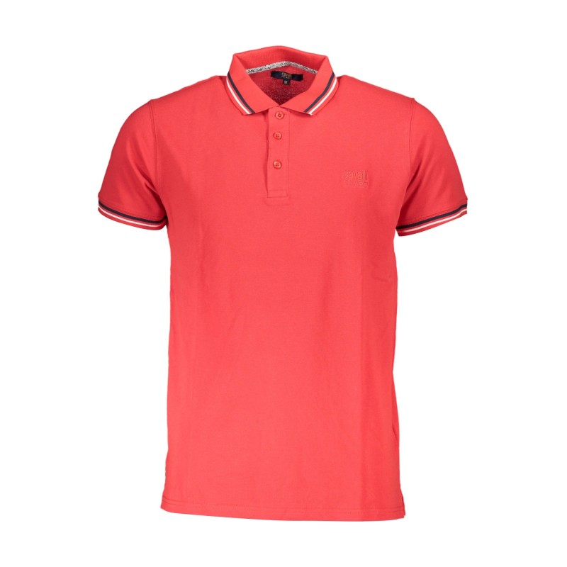 CAVALLI CLASS POLO MANICHE CORTE UOMO ROSSO CAVALLI CLASS POLO MANICHE CORTE UOMO ROSSO