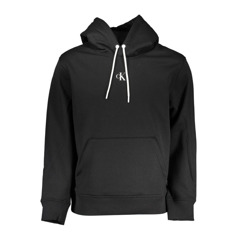 CALVIN KLEIN FELPA SENZA ZIP UOMO NERO CALVIN KLEIN FELPA SENZA ZIP UOMO NERO