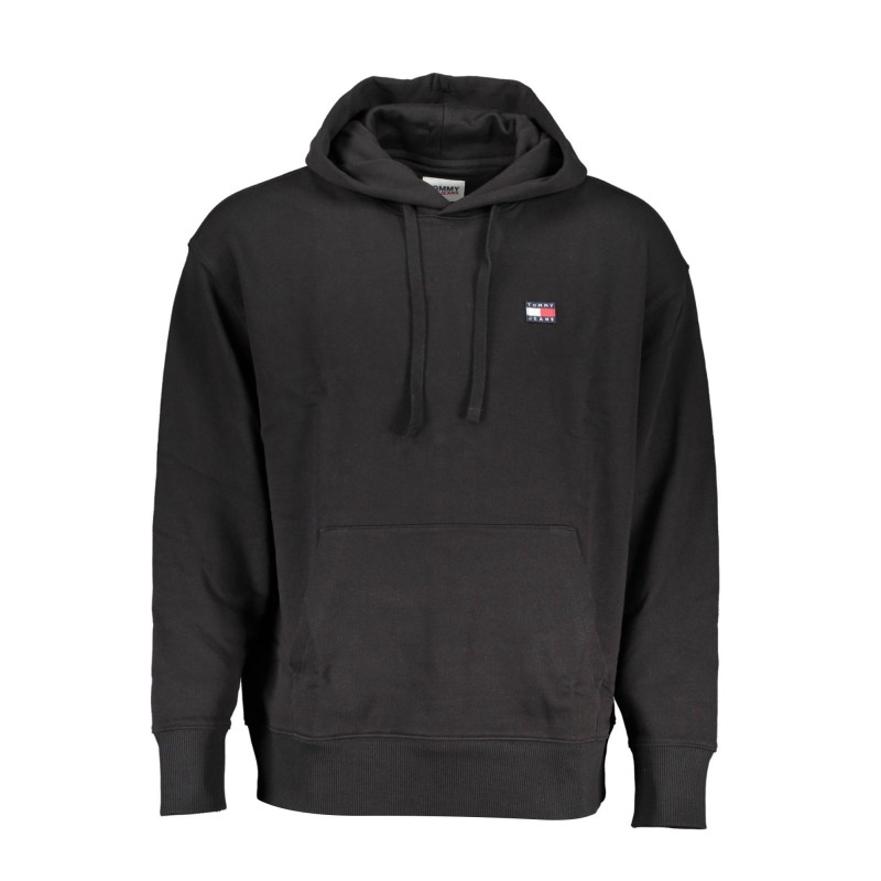TOMMY HILFIGER FELPA SENZA ZIP UOMO NERO TOMMY HILFIGER FELPA SENZA ZIP UOMO NERO