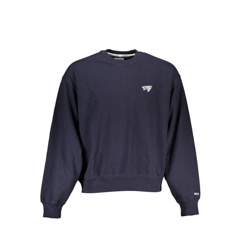 TOMMY HILFIGER FELPA SENZA ZIP UOMO BLU TOMMY HILFIGER FELPA SENZA ZIP UOMO BLU