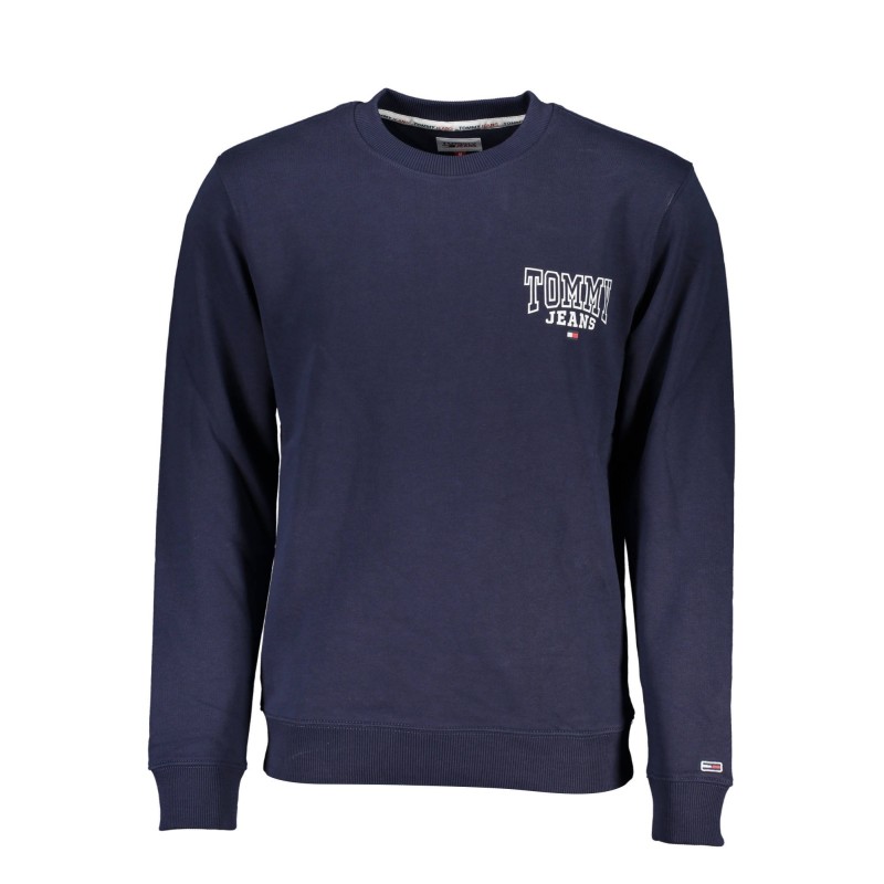 TOMMY HILFIGER FELPA SENZA ZIP UOMO BLU TOMMY HILFIGER FELPA SENZA ZIP UOMO BLU