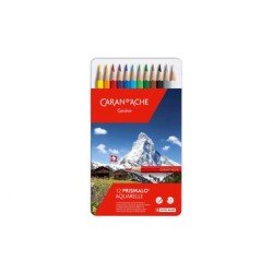 Prismalo™ Aquarelle, boîte métal à 12 couleurs