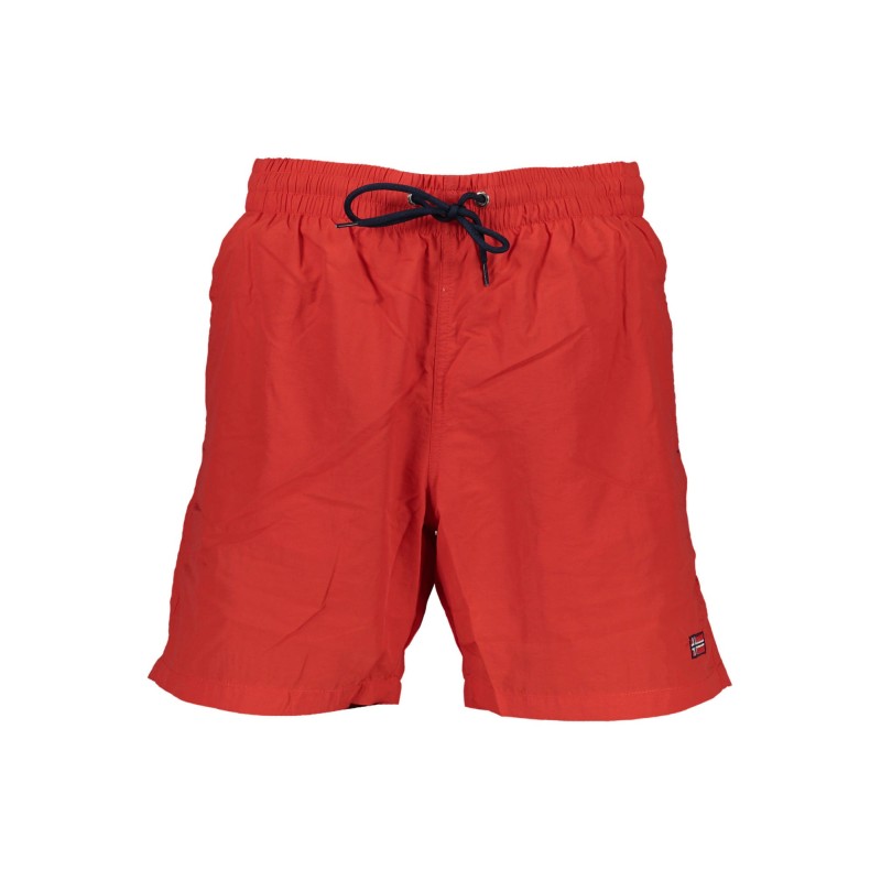 NORWAY 1963 COSTUME PARTE SOTTO UOMO ROSSO NORWAY 1963 COSTUME PARTE SOTTO UOMO ROSSO
