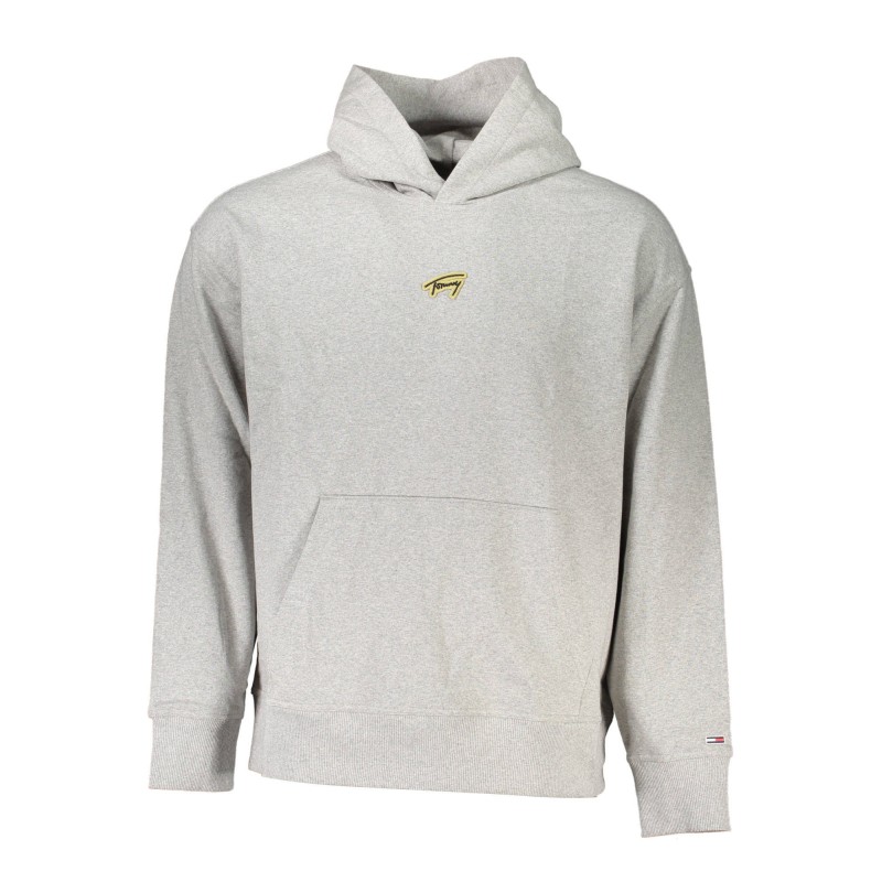 TOMMY HILFIGER FELPA SENZA ZIP UOMO GRIGIO TOMMY HILFIGER FELPA SENZA ZIP UOMO GRIGIO