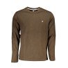 U.S. GRAND POLO T-SHIRT MANICHE LUNGHE UOMO MARRONE
