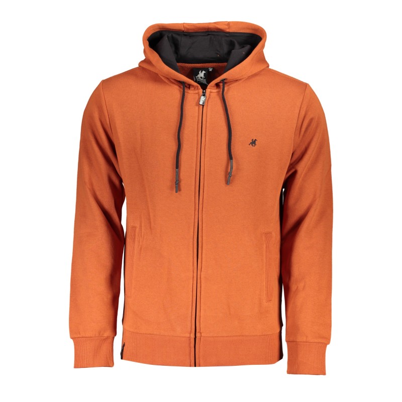 U.S. GRAND POLO FELPA CON ZIP UOMO BRONZO U.S. GRAND POLO FELPA CON ZIP UOMO BRONZO