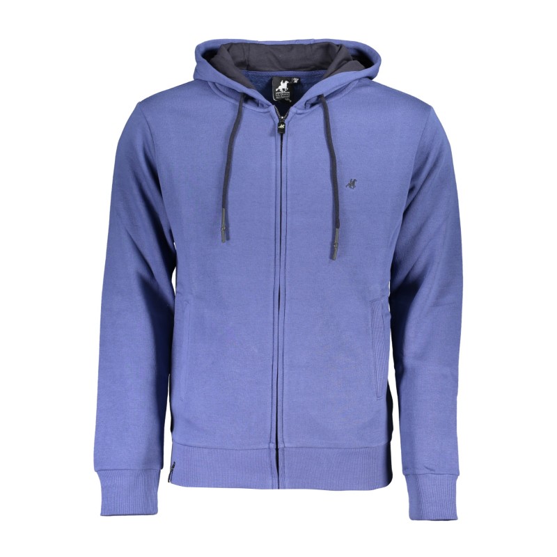U.S. GRAND POLO FELPA CON ZIP UOMO BLU U.S. GRAND POLO FELPA CON ZIP UOMO BLU