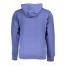 U.S. GRAND POLO FELPA CON ZIP UOMO BLU