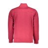 U.S. GRAND POLO FELPA CON ZIP UOMO ROSSO
