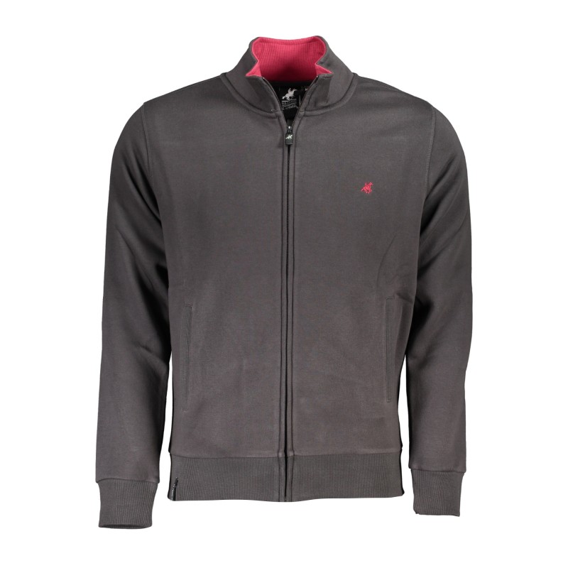 U.S. GRAND POLO FELPA CON ZIP UOMO GRIGIO U.S. GRAND POLO FELPA CON ZIP UOMO GRIGIO