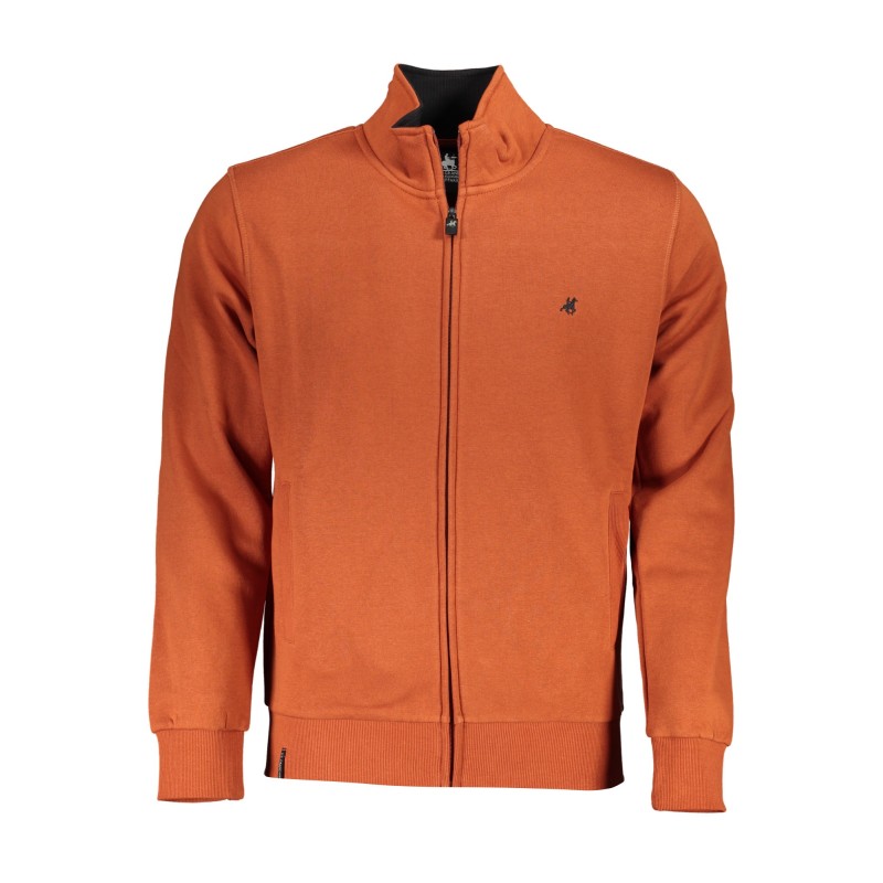 U.S. GRAND POLO FELPA CON ZIP UOMO BRONZO U.S. GRAND POLO FELPA CON ZIP UOMO BRONZO