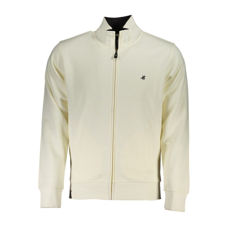 U.S. GRAND POLO FELPA CON ZIP UOMO BIANCO U.S. GRAND POLO FELPA CON ZIP UOMO BIANCO