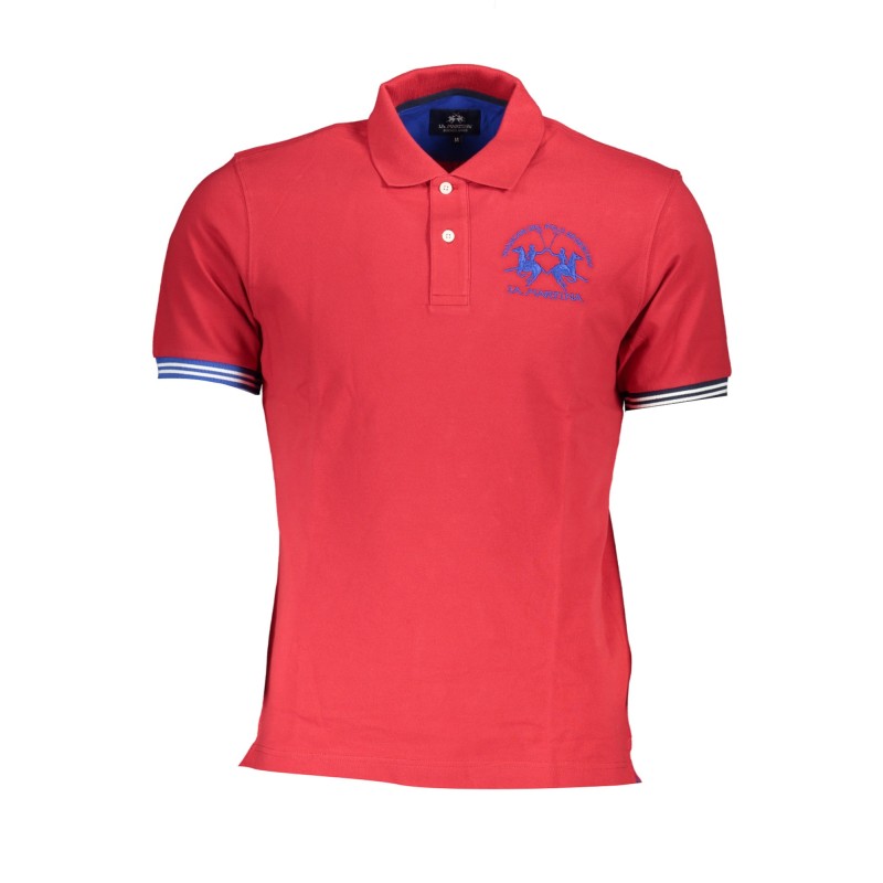 LA MARTINA POLO MANICHE CORTE UOMO ROSSO LA MARTINA POLO MANICHE CORTE UOMO ROSSO