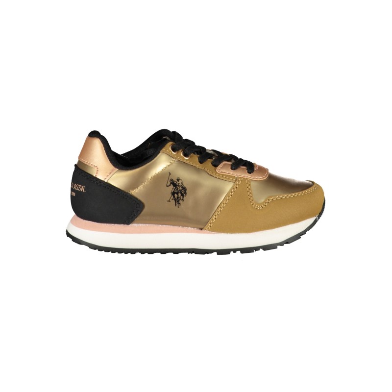 U.S. POLO ASSN. CALZATURA SPORTIVA BAMBINO ORO U.S. POLO ASSN. CALZATURA SPORTIVA BAMBINO ORO