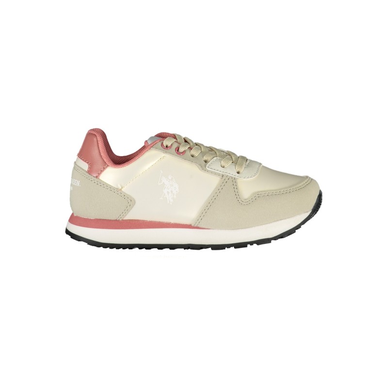 U.S. POLO ASSN. CALZATURA SPORTIVA BAMBINO BEIGE U.S. POLO ASSN. CALZATURA SPORTIVA BAMBINO BEIGE