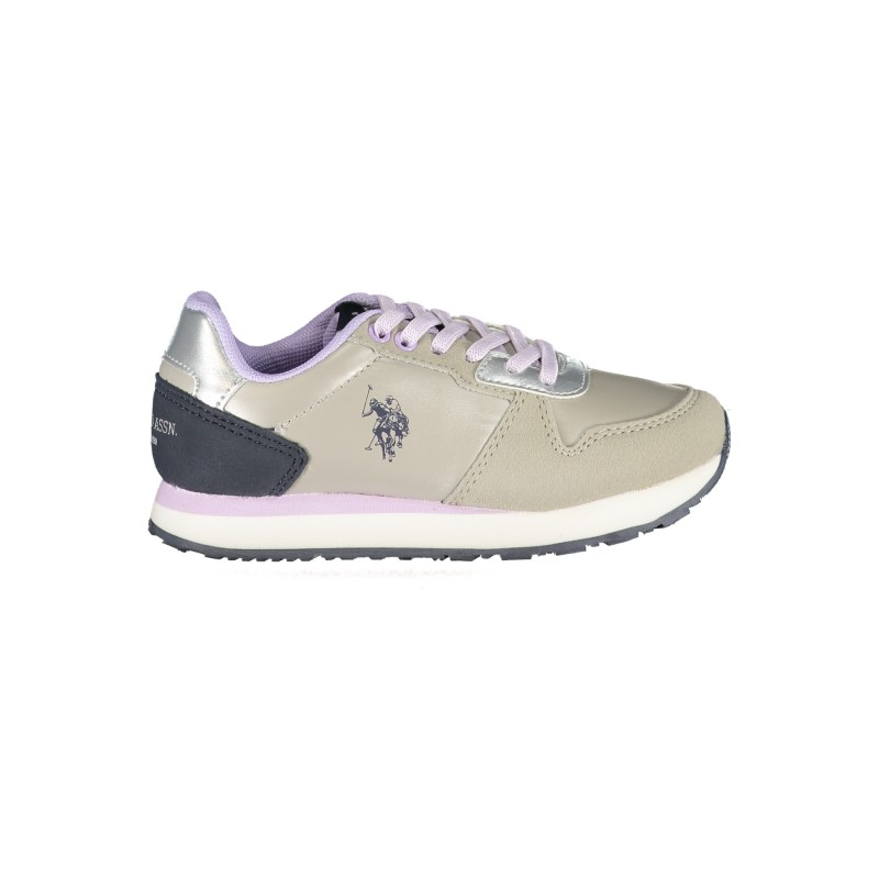 U.S. POLO ASSN. CALZATURA SPORTIVA BAMBINO ARGENTO U.S. POLO ASSN. CALZATURA SPORTIVA BAMBINO ARGENTO