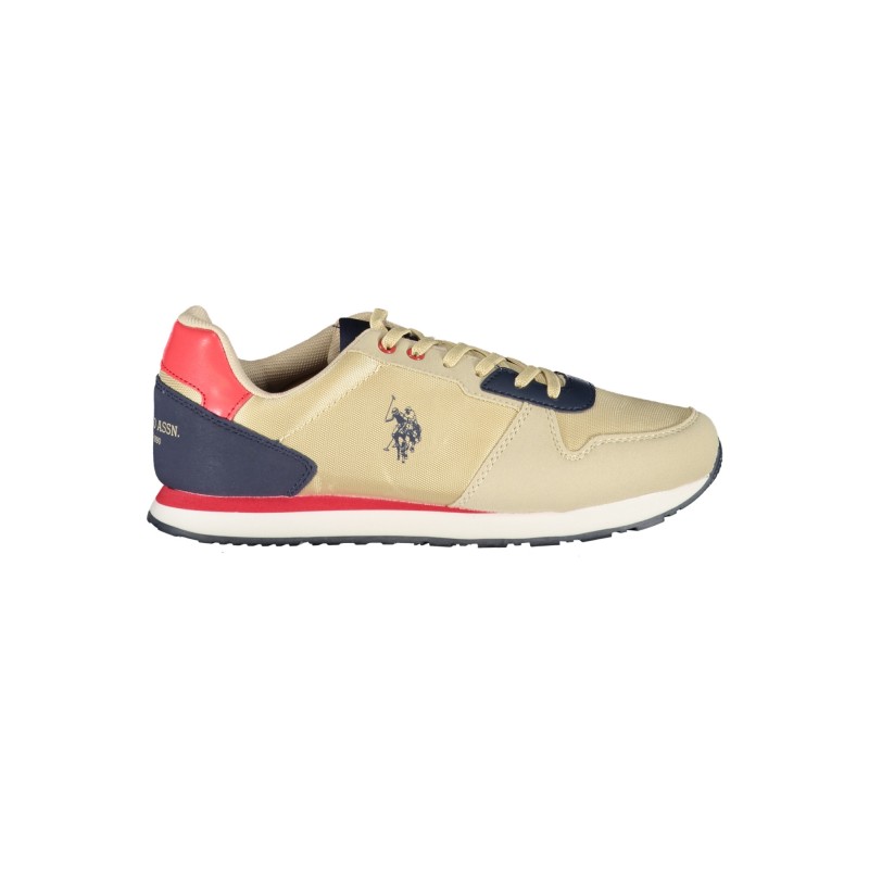 U.S. POLO ASSN. CALZATURA SPORTIVA BAMBINO BEIGE U.S. POLO ASSN. CALZATURA SPORTIVA BAMBINO BEIGE