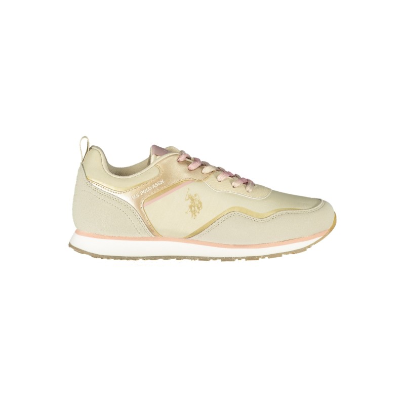 U.S. POLO ASSN. CALZATURA SPORTIVA DONNA BEIGE U.S. POLO ASSN. CALZATURA SPORTIVA DONNA BEIGE