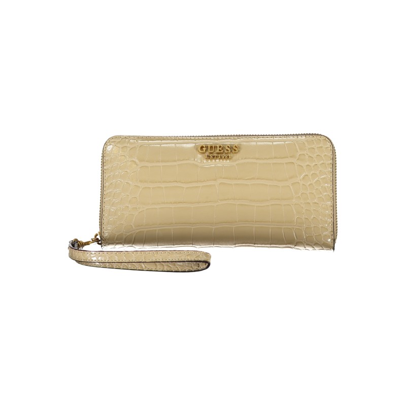 GUESS JEANS PORTAFOGLIO DONNA BEIGE GUESS JEANS PORTAFOGLIO DONNA BEIGE