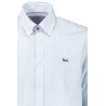 HARMONT & BLAINE CAMICIA MANICHE LUNGHE UOMO AZZURRO