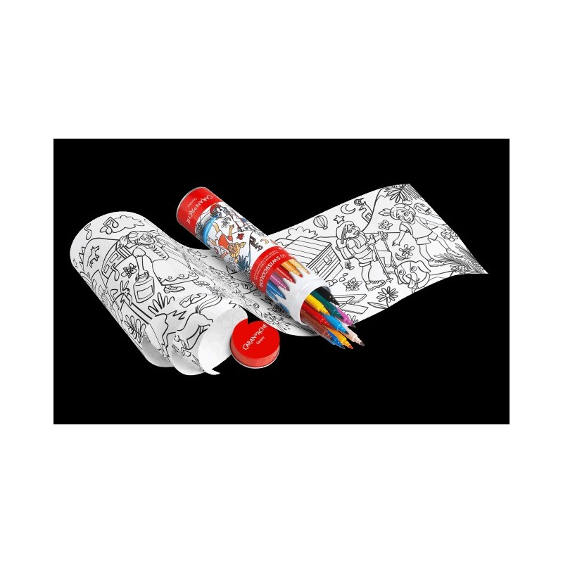 Swisscolor™, tube 10 feutres standards + poster