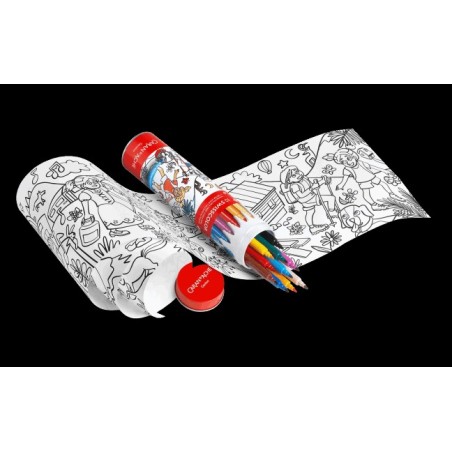 Swisscolor™, tube 10 feutres standards + poster