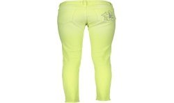 JUST CAVALLI PANTALONE DONNA GIALLO