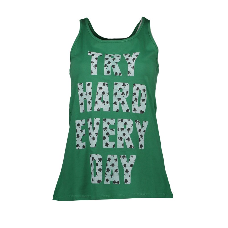 SILVIAN HEACH CANOTTA DONNA VERDE SILVIAN HEACH CANOTTA DONNA VERDE