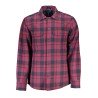 GANT CAMICIA MANICHE LUNGHE UOMO VIOLA
