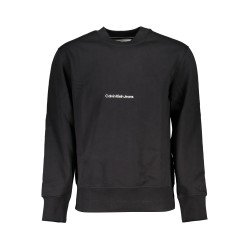 CALVIN KLEIN FELPA SENZA ZIP UOMO NERO