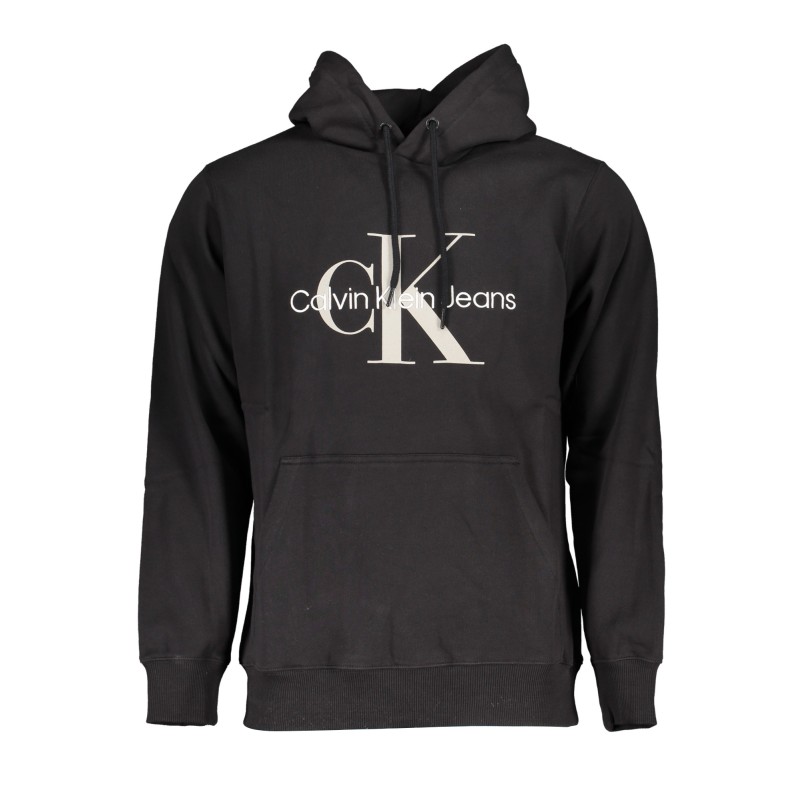 CALVIN KLEIN FELPA SENZA ZIP UOMO NERO CALVIN KLEIN FELPA SENZA ZIP UOMO NERO