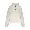 CALVIN KLEIN FELPA SENZA ZIP DONNA BIANCO