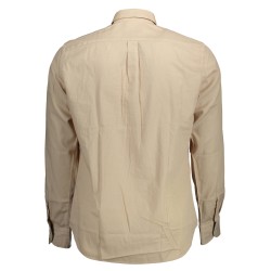 HARMONT & BLAINE CAMICIA MANICHE LUNGHE UOMO BEIGE