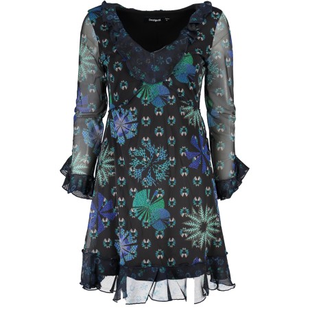 DESIGUAL ABITO CORTO DONNA NERO