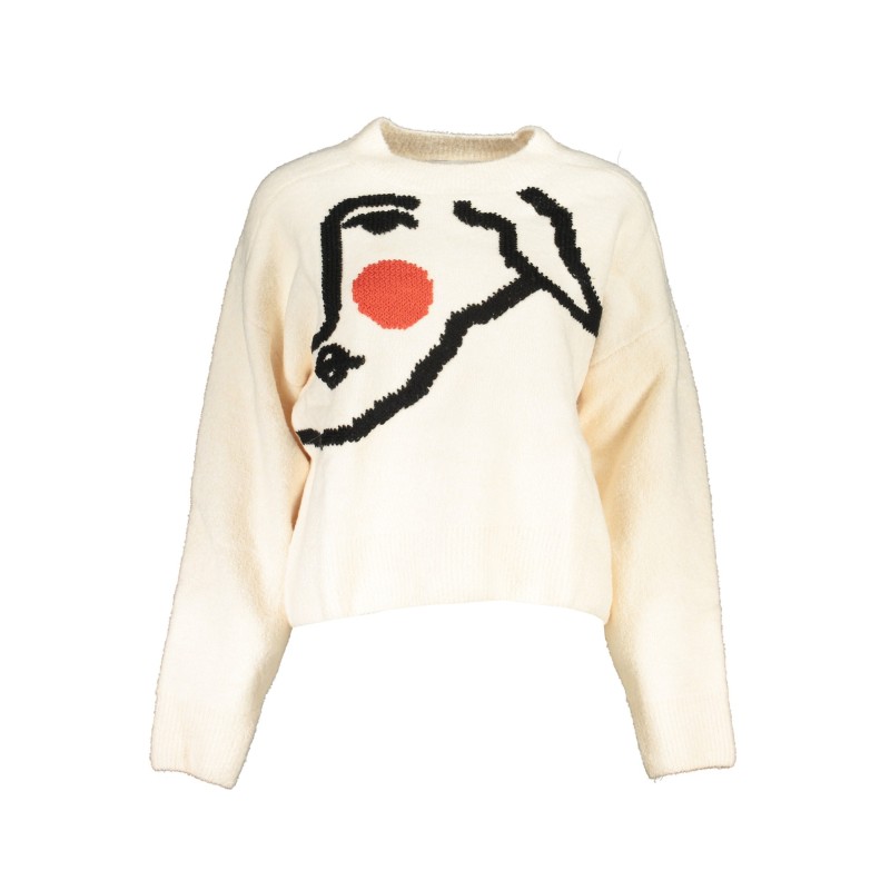DESIGUAL MAGLIONE DONNA BIANCO DESIGUAL MAGLIONE DONNA BIANCO