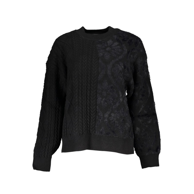 DESIGUAL MAGLIONE DONNA NERO DESIGUAL MAGLIONE DONNA NERO