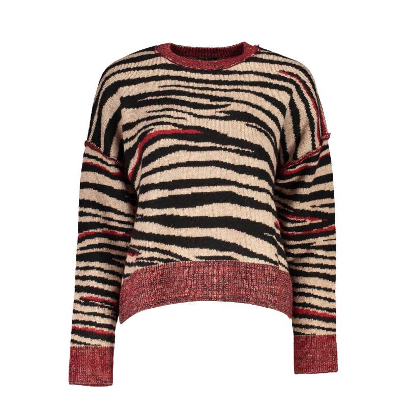 DESIGUAL MAGLIONE DONNA ROSSO DESIGUAL MAGLIONE DONNA ROSSO