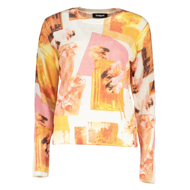 DESIGUAL MAGLIA DONNA BIANCO DESIGUAL MAGLIA DONNA BIANCO