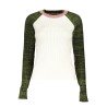DESIGUAL MAGLIA DONNA BIANCO