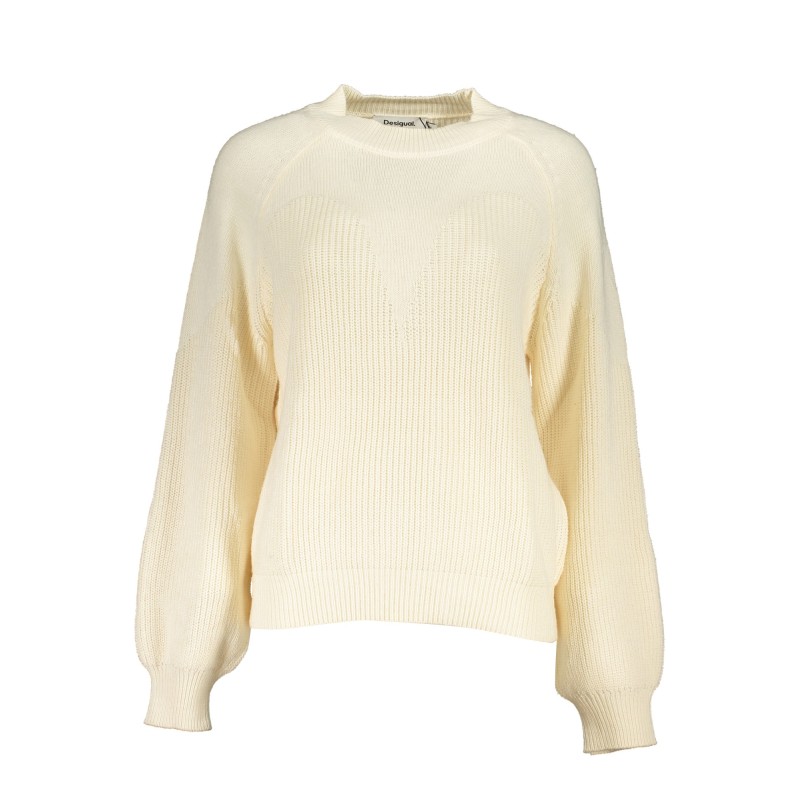 DESIGUAL MAGLIONE DONNA BIANCO DESIGUAL MAGLIONE DONNA BIANCO