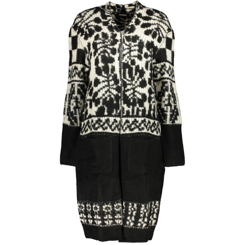 DESIGUAL CAPPOTTO DONNA NERO DESIGUAL CAPPOTTO DONNA NERO