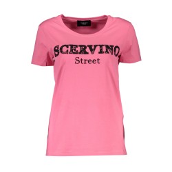 SCERVINO STREET T-SHIRT MANICHE CORTE DONNA ROSA