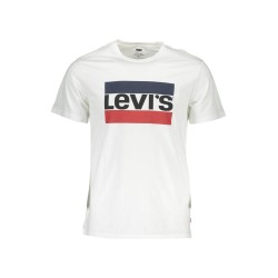 LEVI'S T-SHIRT MANICHE CORTE UOMO BIANCO