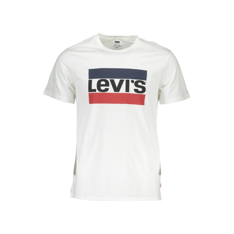 LEVI'S T-SHIRT MANICHE CORTE UOMO BIANCO