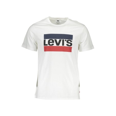 LEVI'S T-SHIRT MANICHE CORTE UOMO BIANCO